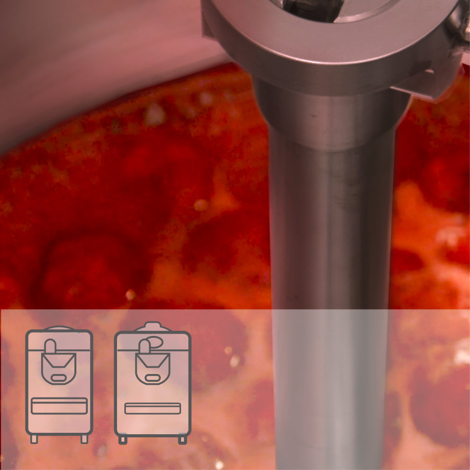 Macchine combinate con mantecatore e bollitore o cuocicrema in un'unica unità: soluzioni professionali compatte per gelaterie e pasticcerie.
