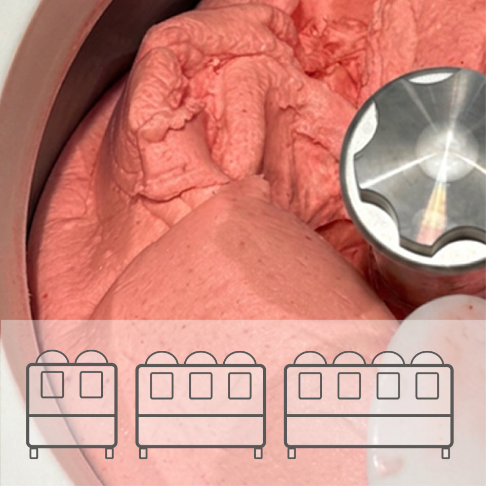 Macchine professionali per produrre, esporre e servire gelato artigianale appena mantecato, mantenendo qualità, consistenza e visibilità.