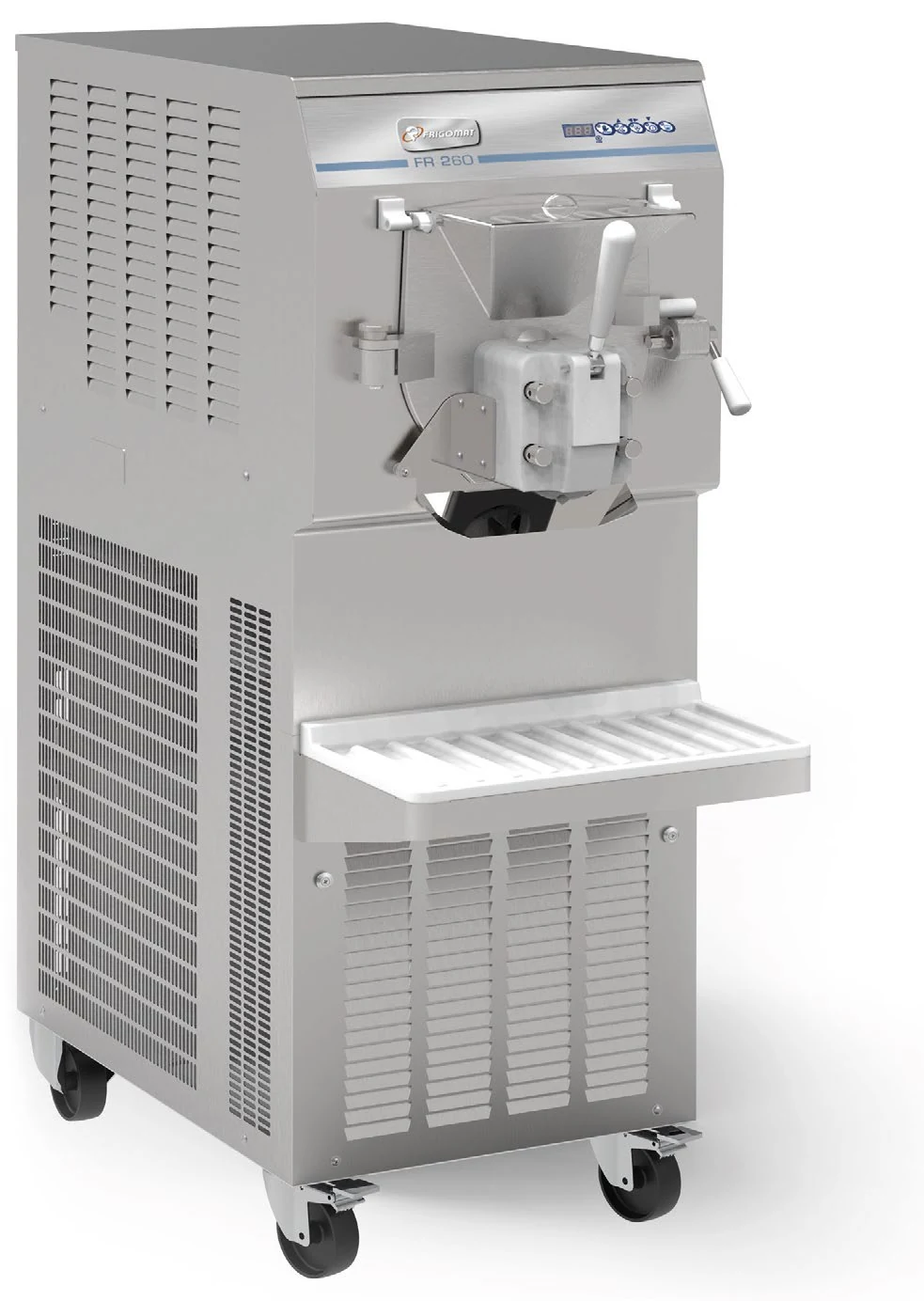 Vista prospettica alternativa della mantecatrice FR260