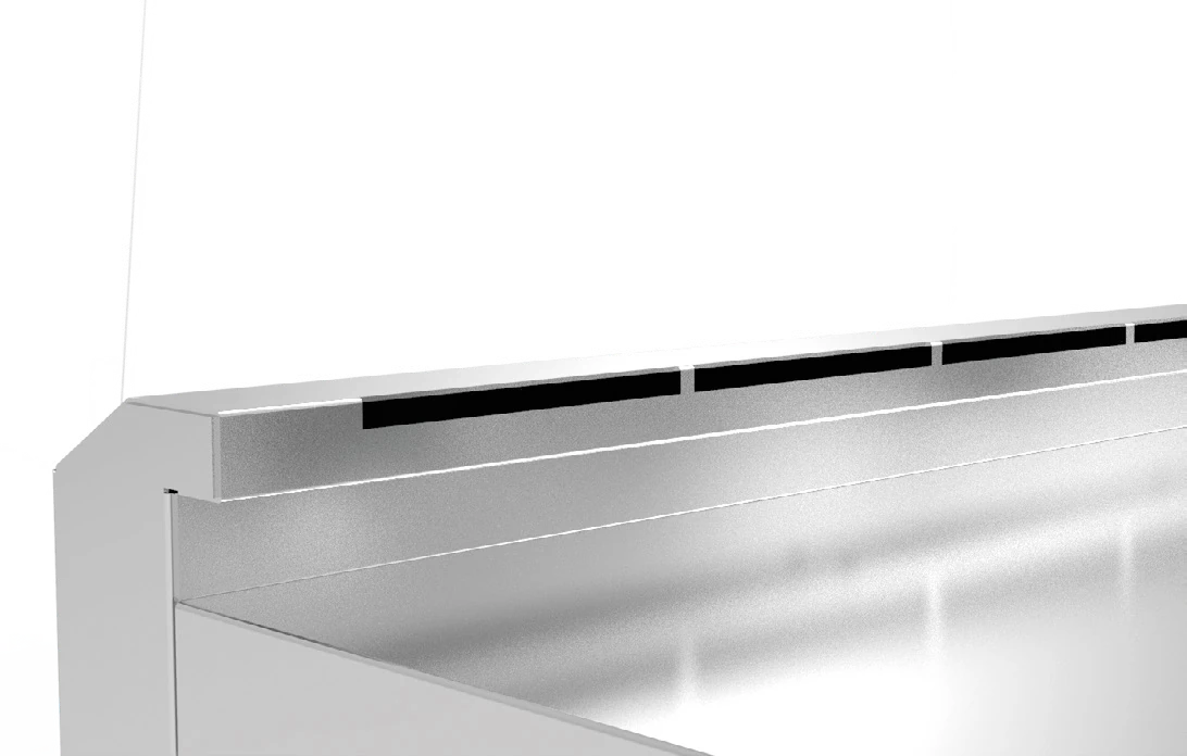 Dettaglio del sistema antiappannamento GX8
