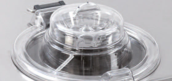 Coperchio trasparente TWIN CHEF LCD con tramoggia
