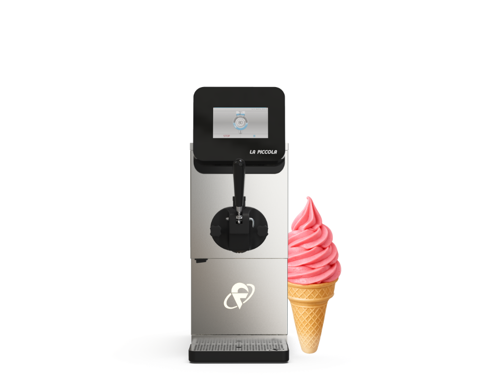 Macchina compatta da banco per gelato soft monogusto