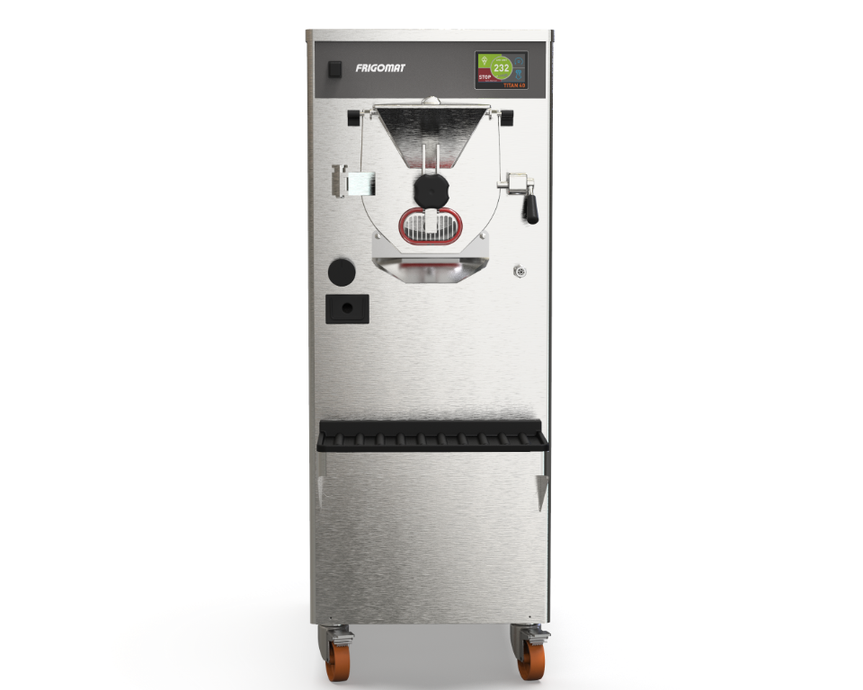 Mantecatori orizzontali da pavimento con comandi touch screen
